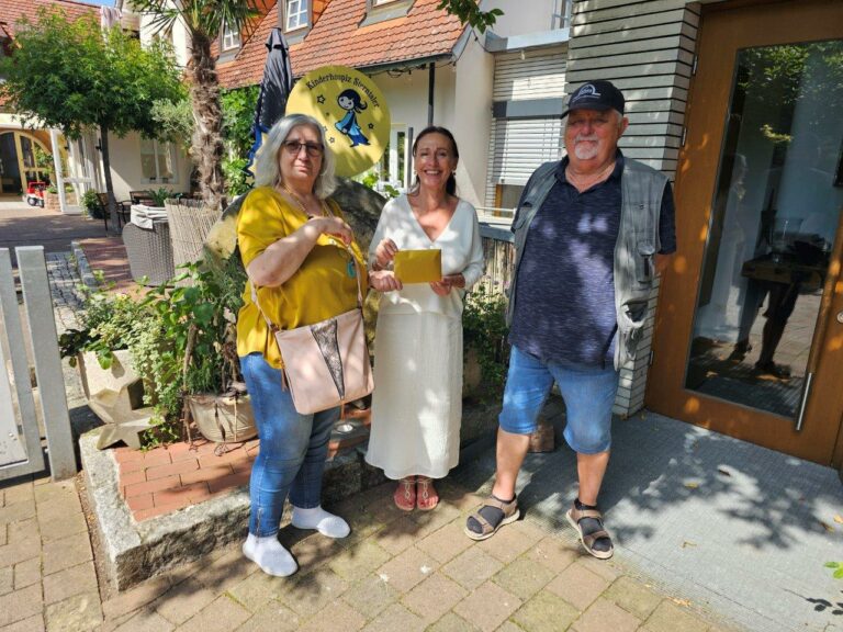 Spende zur goldenen Hochzeit von Paola und Siegfried Greipel