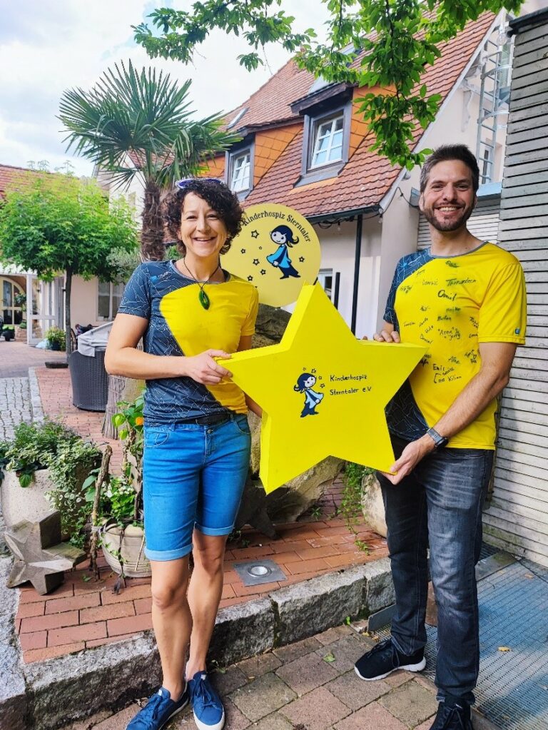 Ein Weg. Ein Gipfel. Ein Ziel. Ein Team! Spendenlauf für das Kinderhospiz Sterntaler in Speyer-Dudenhofen.